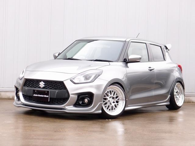 平成31年 スイフトスポーツ 6MT カロッツエリアHDD地デジナビ 車高調 ETC トラスト...