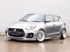 平成31年 スイフトスポーツ 6MT カロッツエリアHDD地デジナビ 車高調 ETC トラスト...