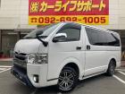 4WD・TRDフルエアロ・ベッドキット・純正フリップダウンモニター・LEDヘッドライト・LED...