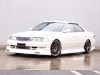 平成8年 マークII ツアラーV BNスポーツフルエアロ 車高調 WORK18AW アペックス...