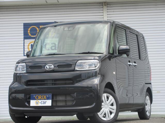 令和4年4月初年度登録の4WD・黒のタントが入庫いたしました。お気軽にお問い合わせください♪
