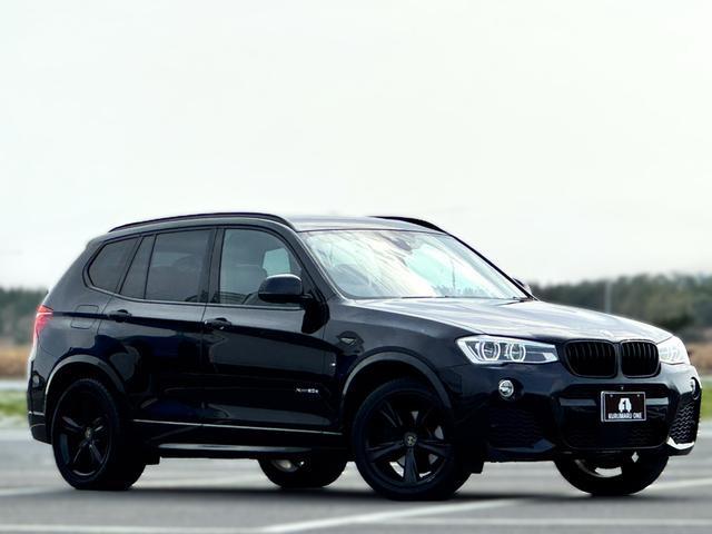 特別仕様車X3ブラックアウト入庫★装備充実な1台◎ 黒革 SR 純正19AW LEDライト デ...