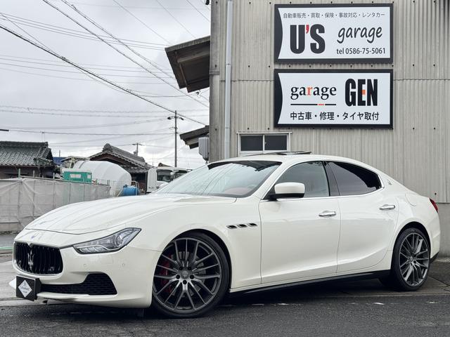 平成28年式マセラティ ギブリ S Q4が入庫致しました!現車確認の際は不在の場合も御座います...