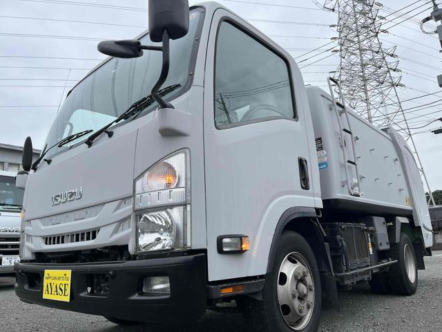 H30年式エルフワイド2.85t積み巻込み式(回転板式)パッカー車入庫しました!