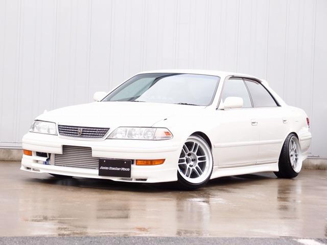 平成11年後期 マークII ツアラーV SD地デジナビ 車高調 ENKEI17AW ETC パ...