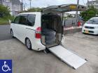 福祉車 電動スロープ 電動ウインチ 2列目車いす仕様 ナビ TV ETC 左PSD 7人乗り ...