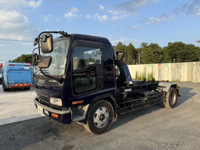 脱着装置付コンテナ専用車
