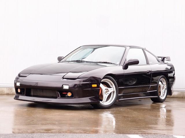 平成9年後期 180sx タイプX 5MT パワーFC GP車高調 RAYS17AW エアロ ...