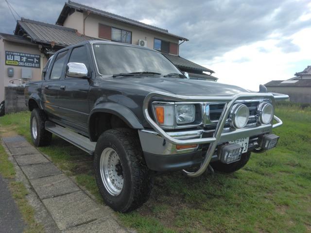 2バッテリー!2800cc!軽油!ディーゼル!4WD!5MT!バンパーガード!フォグ!オーバー...
