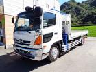 増トンユニック車 7t 4ダン ラジコン ワイドアウトリガー 荷台内寸 L555cmxW224...