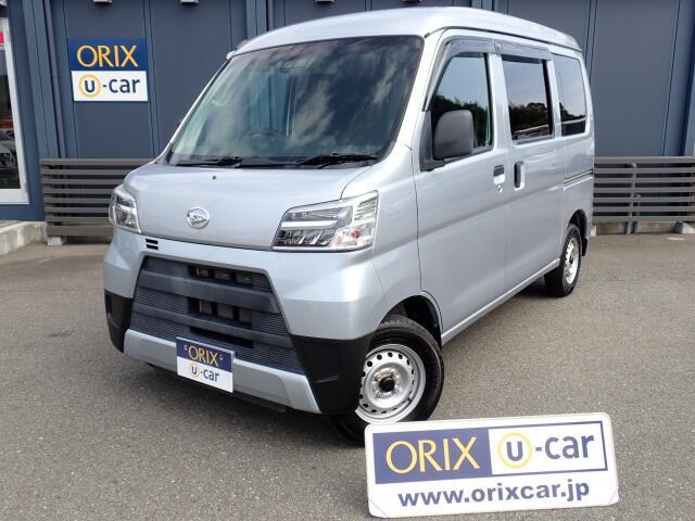令和3年式ダイハツハイゼットカーゴ入庫しました。福岡ナンバーにて法人リースとして使用されており...