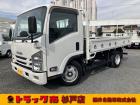 平成30年式エルフ3.5tワイドセミロング高床!6AT!荷台塗装仕上済み!荷台床面鉄板!ロープ...