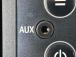 音楽プレイヤーを接続可能なAUX端子付き!